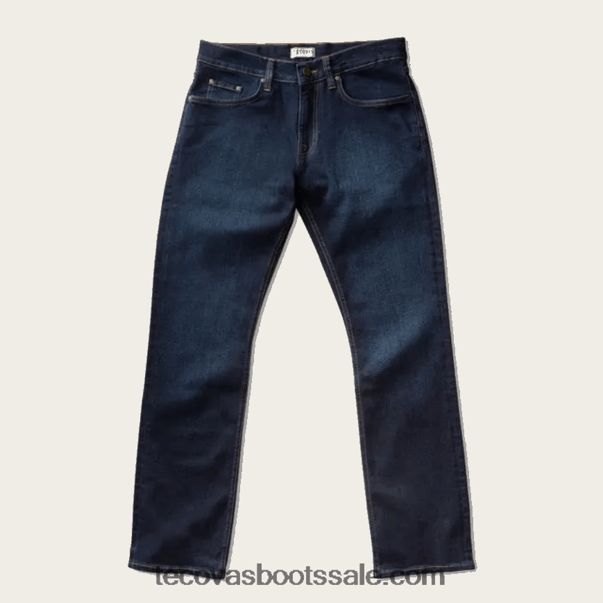 Tecovas HXZDP52 Heren standaard spijkerbroek donkerblauw