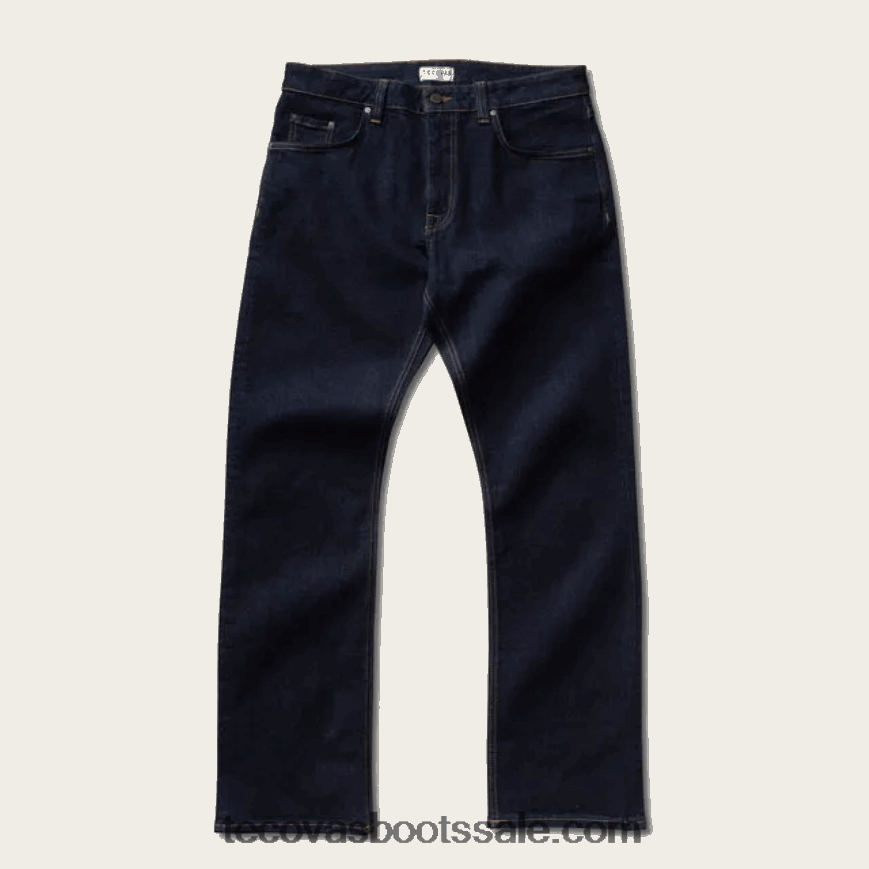 Tecovas HXZDP55 Heren rechte western jeans nieuw donker