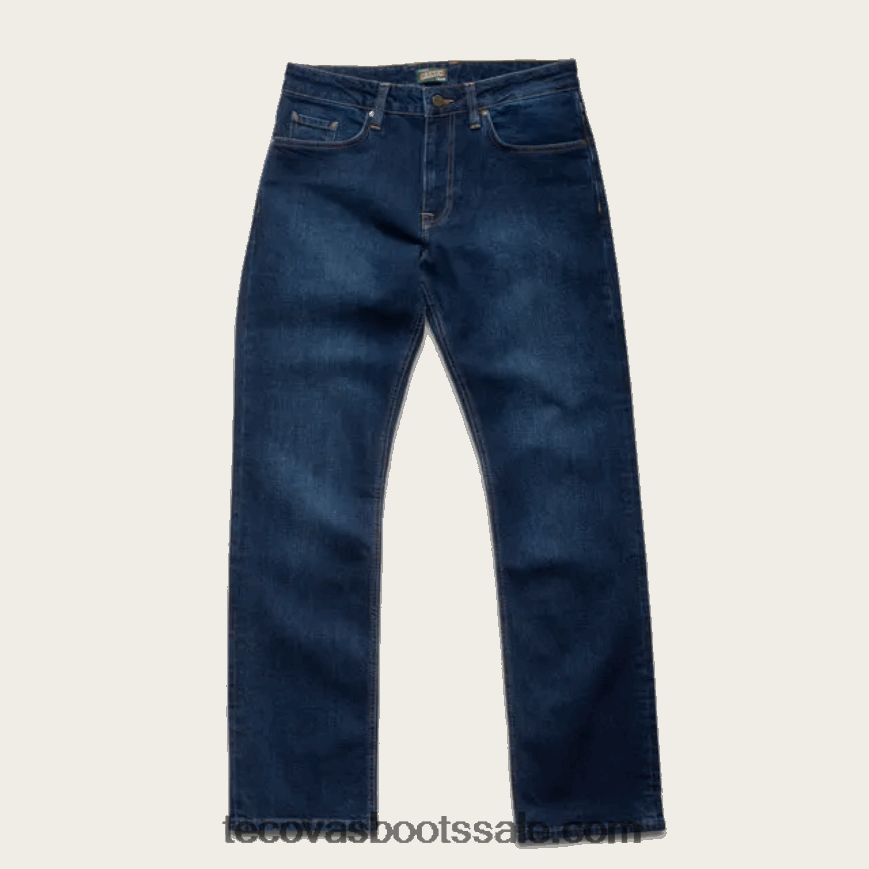 Tecovas HXZDP57 Heren rechte western jeans donker