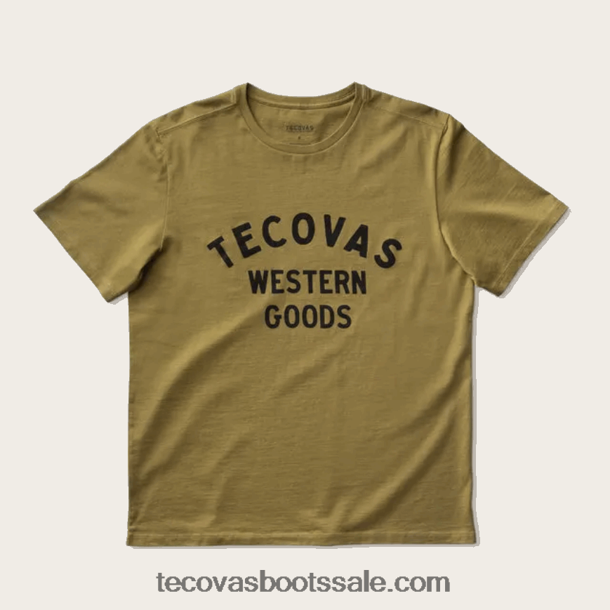 Tecovas HXZDP32 Heren originele westerse goederen tee olijf