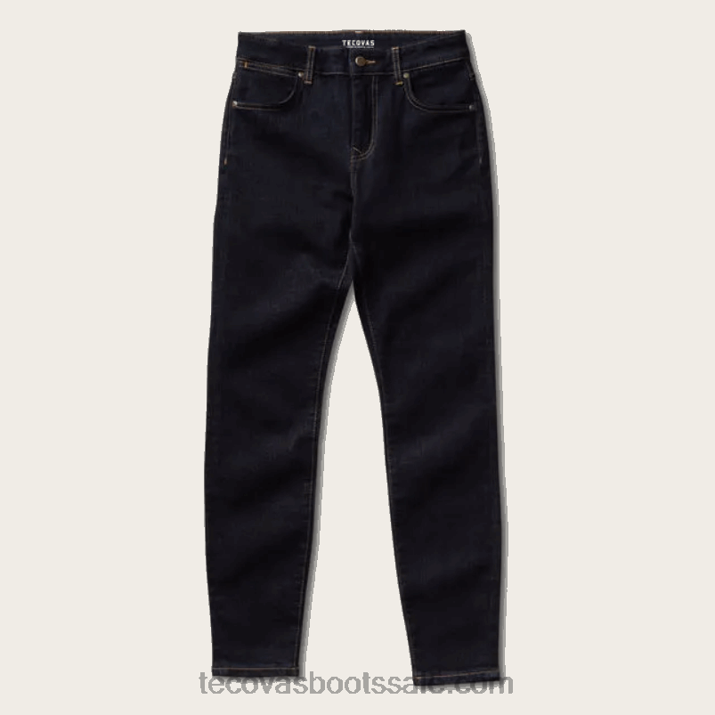 Tecovas skinny jeans met hoge taille vrouwen inkt blauw L46LF169